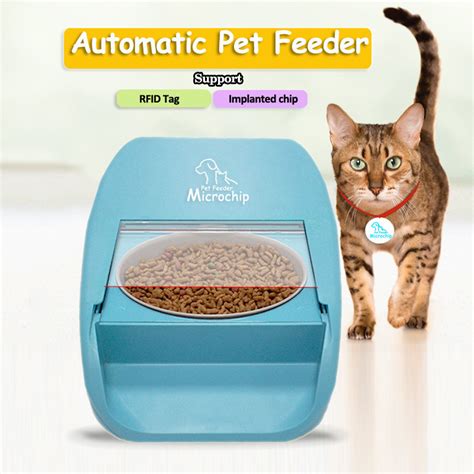 rfid chip cat feeder|chip activated cat feeder.